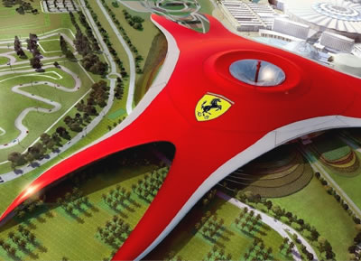 Ferrari World full view